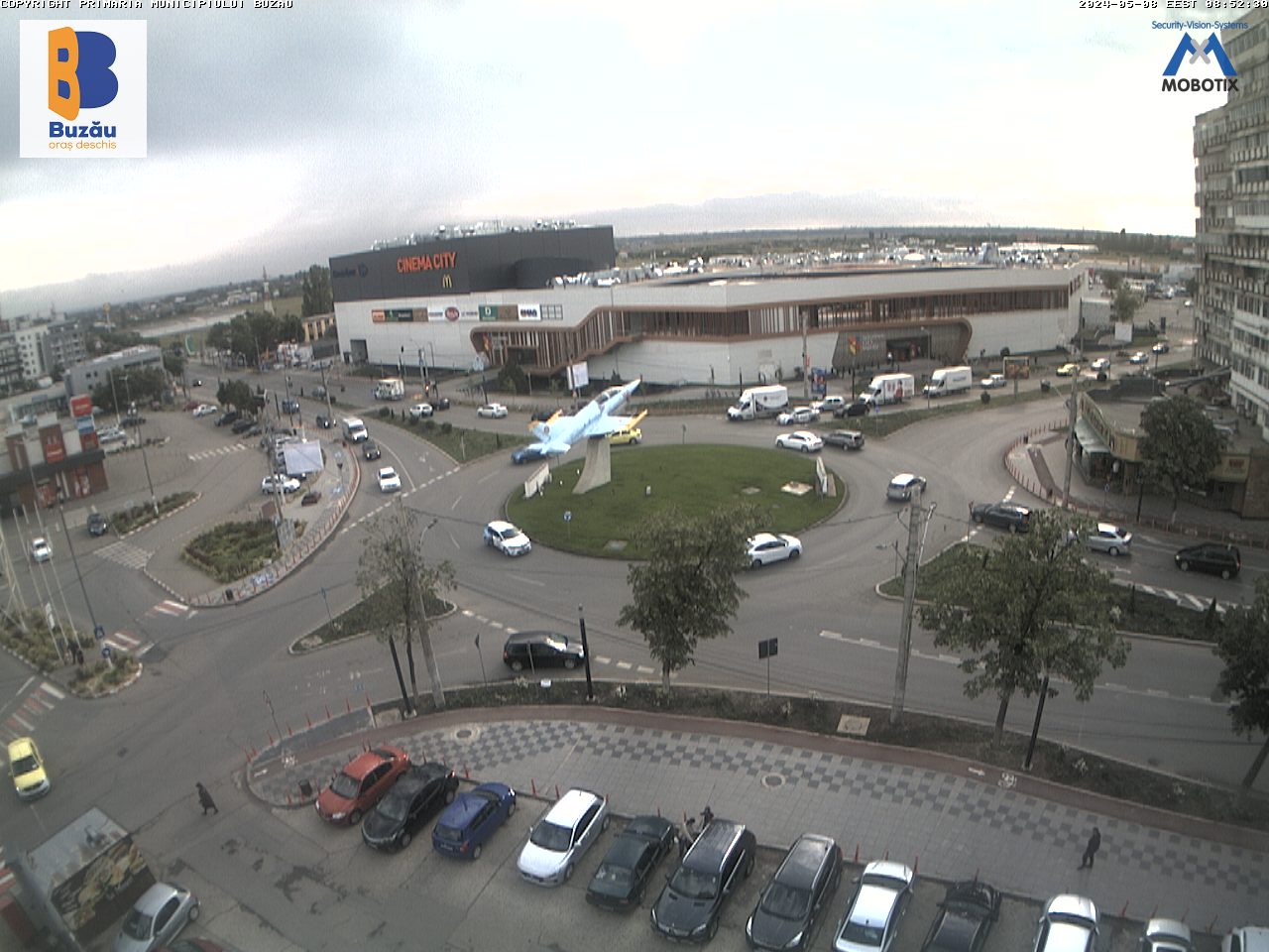 insect Sign Grafting Romania Live: Buzau live webcam Aurora Shopping Mall